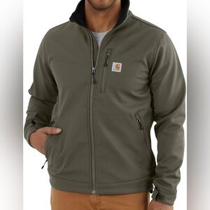 Carhartt Men's Rain Defender Relaxed Fit Heavyweight Softshell Jacket